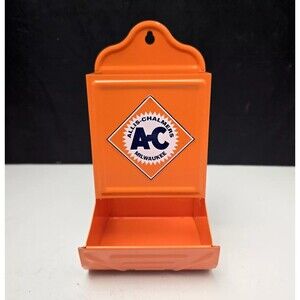 Allis Chalmers Match Box Holder Stick Match AC Milwaukee Match Safe Agco Allis